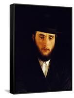 Talmudic Scholar-Isidor Kaufmann-Framed Stretched Canvas