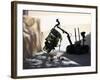 Talon Remote-controlled Robot Investigates An Improvised Explosive Device-Stocktrek Images-Framed Photographic Print