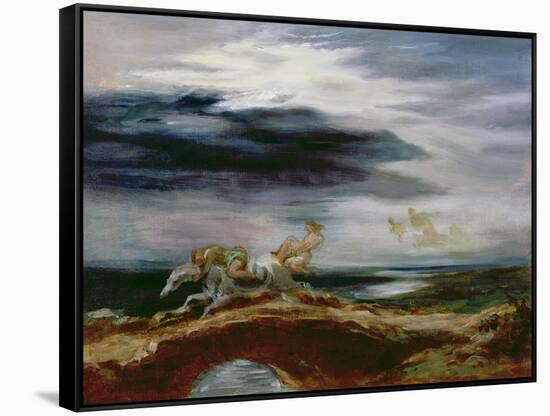 Tam O'shanter, 1849-Eugene Delacroix-Framed Stretched Canvas