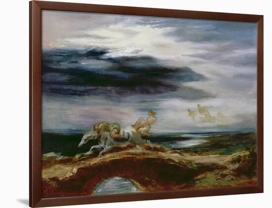 Tam O'shanter, 1849-Eugene Delacroix-Framed Premium Giclee Print