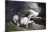 Tam O'shanter Chased by a Witch, from a Poem by Robert Burns-null-Mounted Giclee Print