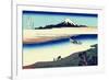 Tama River in Musashi Province' (From a Series 36 Views of Mount Fuj), 1830-1833-Katsushika Hokusai-Framed Giclee Print