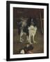 Tama, the Japanese Dog, c.1875-Edouard Manet-Framed Giclee Print