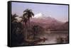 Tamaca Palms-Frederic Edwin Church-Framed Stretched Canvas