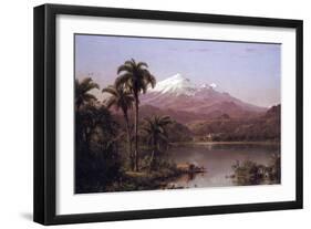 Tamaca Palms-Frederic Edwin Church-Framed Art Print