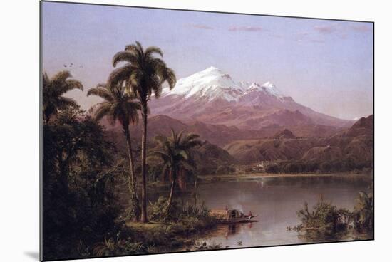 Tamaca Palms-Frederic Edwin Church-Mounted Art Print