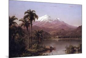 Tamaca Palms-Frederic Edwin Church-Mounted Art Print