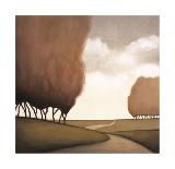 Forest Road II-Taman Van Scoy-Mounted Giclee Print