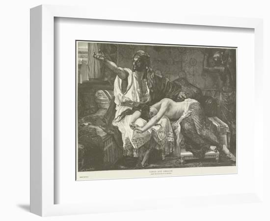 Tamar and Absalom-Alexandre Cabanel-Framed Giclee Print