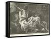 Tamar and Absalom-Alexandre Cabanel-Framed Stretched Canvas