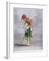 Tamar Karsavina as L'Oiseau De Feu in the Russian Ballet, 1911-null-Framed Giclee Print