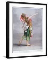 Tamar Karsavina as L'Oiseau De Feu in the Russian Ballet, 1911-null-Framed Giclee Print