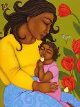 African Mother and Baby-Tamara Adams-Stretched Canvas