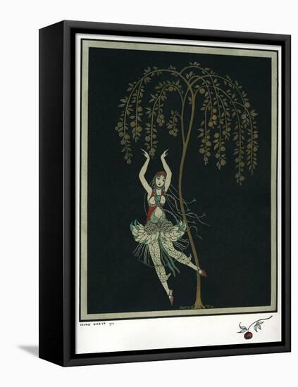 Tamara Karsavina in the Ballet the Firebird-George Barbier-Framed Stretched Canvas