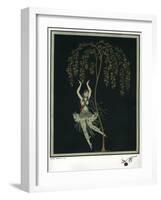 Tamara Karsavina in the Ballet the Firebird-George Barbier-Framed Giclee Print