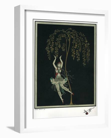 Tamara Karsavina in the Ballet the Firebird-George Barbier-Framed Giclee Print