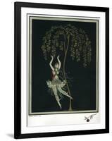 Tamara Karsavina in the Ballet the Firebird-George Barbier-Framed Premium Giclee Print