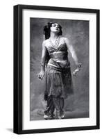 Tamara Karsavina, Russian Ballerina, 1911-null-Framed Giclee Print