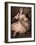 Tamara Karsavina, Russian Ballerina, in Nikolai Tcherepnin's Ballet Le Pavillon D'Armide, 1913-null-Framed Giclee Print