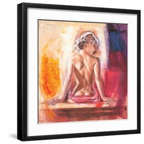 Tamara-Talantbek Chekirov-Framed Art Print