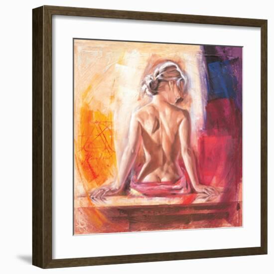 Tamara-Talantbek Chekirov-Framed Art Print