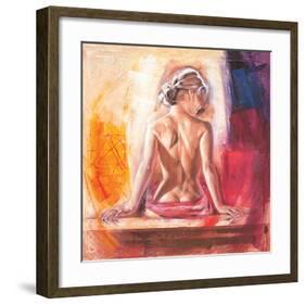 Tamara-Talantbek Chekirov-Framed Art Print