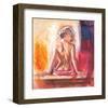 Tamara-Talantbek Chekirov-Framed Art Print