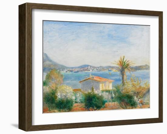 Tamaris, France, C.1885-Pierre-Auguste Renoir-Framed Giclee Print