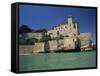 Tamarit Castle, Tarragona, Costa Dorada (Costa Daurada), Catalonia, Spain, Mediterranean-Ruth Tomlinson-Framed Stretched Canvas