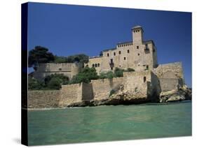 Tamarit Castle, Tarragona, Costa Dorada (Costa Daurada), Catalonia, Spain, Mediterranean-Ruth Tomlinson-Stretched Canvas