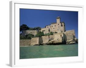 Tamarit Castle, Tarragona, Costa Dorada (Costa Daurada), Catalonia, Spain, Mediterranean-Ruth Tomlinson-Framed Photographic Print