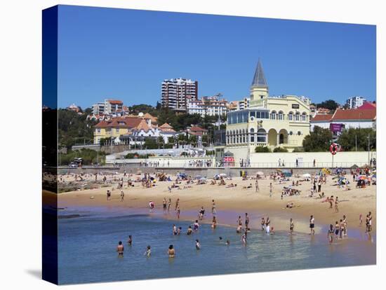 Tamariz Beach, Estoril, Portugal, Europe-Jeremy Lightfoot-Stretched Canvas