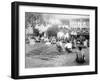 Tamasese Distributing Arms, Apia, Samoa, 1899-null-Framed Giclee Print