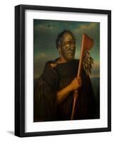 Tamati Waka Nene, 1890-Gottfried Lindauer-Framed Giclee Print