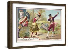 Tambourine and Castanets, Spain-null-Framed Giclee Print