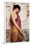 Tambourine Girl-John William Godward-Framed Art Print