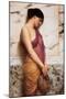 Tambourine Girl-John William Godward-Mounted Art Print