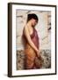 Tambourine Girl-John William Godward-Framed Art Print