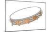 Tambourine, Percussion, Musical Instrument-Encyclopaedia Britannica-Mounted Poster