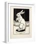 Tame Hares, from A Hundred Anecdotes of Animals, Pub. 1924 (Engraving)-Percy James Billinghurst-Framed Giclee Print