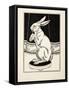 Tame Hares, from A Hundred Anecdotes of Animals, Pub. 1924 (Engraving)-Percy James Billinghurst-Framed Stretched Canvas