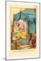 Tameing [I.E. Taming] a Shrew. or Petruchio's Patent Family Bedstead-null-Mounted Giclee Print
