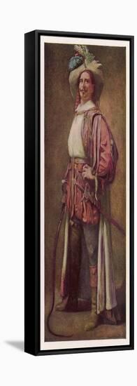 Taming of the Shrew, Edward H. Sothern as Petruchio-Orlando Rouland-Framed Stretched Canvas