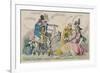 Taming of the Shrew: Katherine and Petruchio, or the Modern Quixote, Published by S.W. Fores in…-James Gillray-Framed Giclee Print