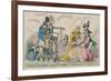 Taming of the Shrew: Katherine and Petruchio, or the Modern Quixote, Published by S.W. Fores in…-James Gillray-Framed Giclee Print