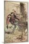 Taming of the Shrew-Arthur Rackham-Mounted Art Print