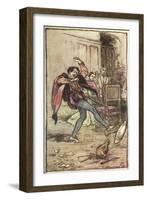 Taming of the Shrew-Arthur Rackham-Framed Art Print