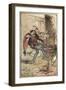 Taming of the Shrew-Arthur Rackham-Framed Art Print