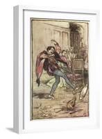 Taming of the Shrew-Arthur Rackham-Framed Art Print