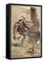 Taming of the Shrew-Arthur Rackham-Framed Stretched Canvas